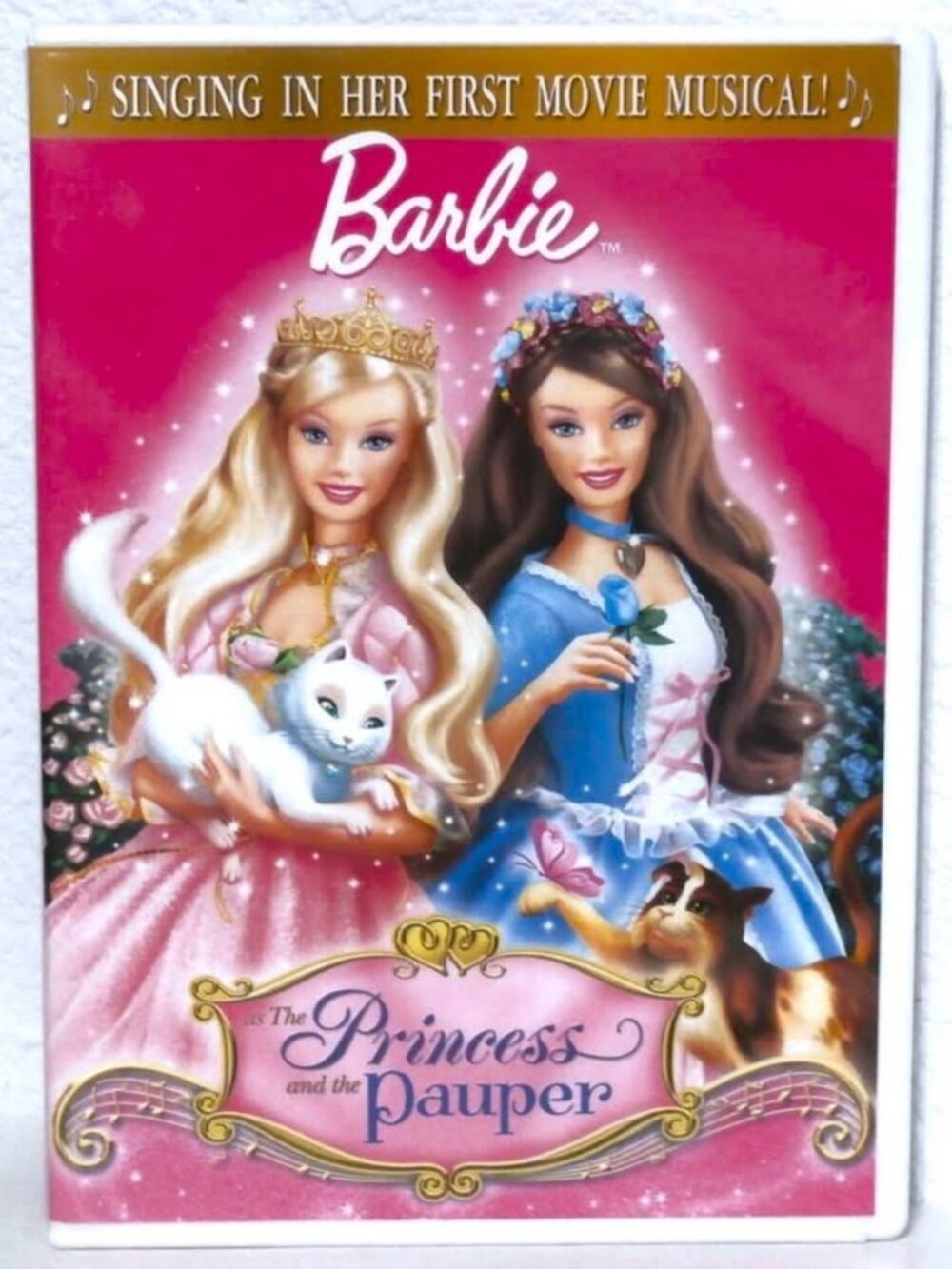 BARBIE in The Princess and the Pauper DVD In Her First Animated Musical Featurin